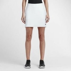 NIKE WHITE DRI-FIT WOMEN'S GOLF TENNIS SKORT XL